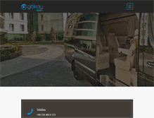 Tablet Screenshot of gokayturizm.com